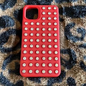 Red Rhinestone Case